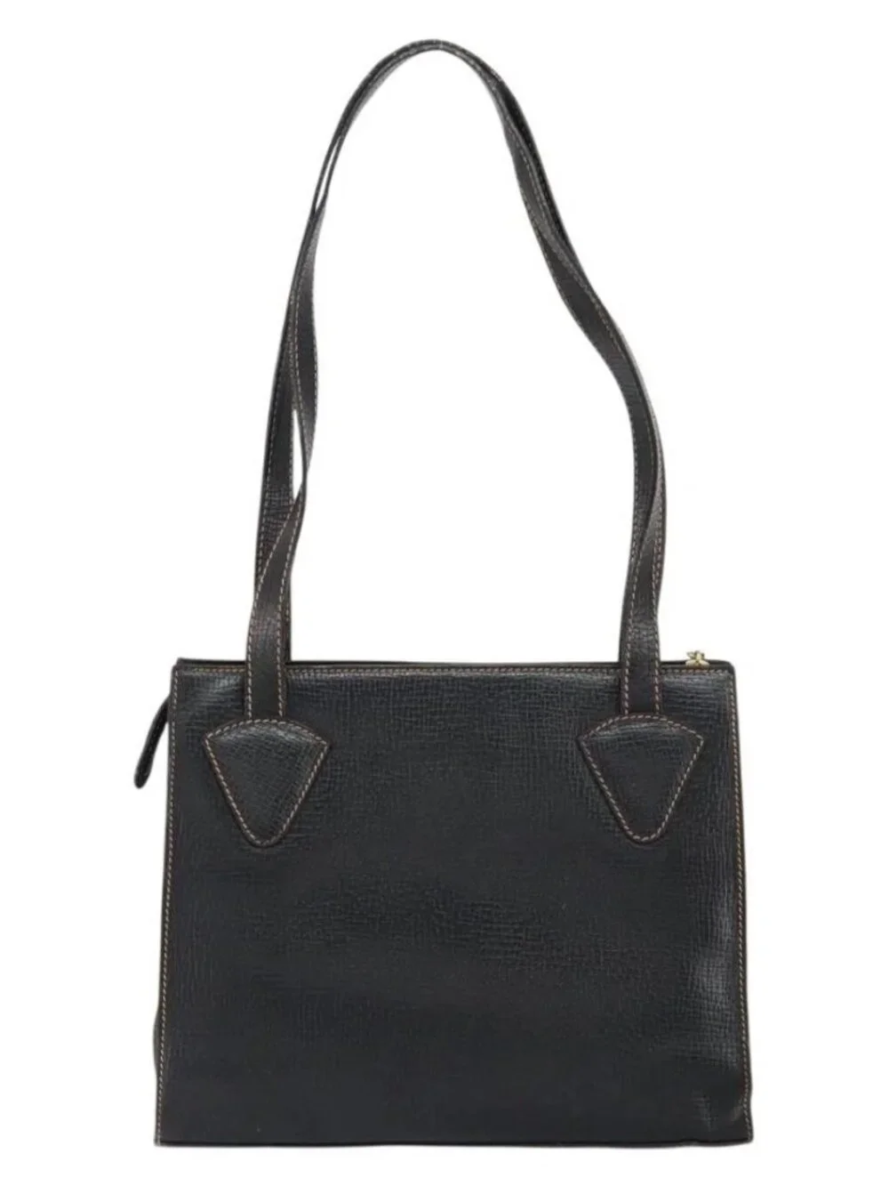 LOEWE Tote Bag Leather Black Gold Aut - Picture 3 of 16
